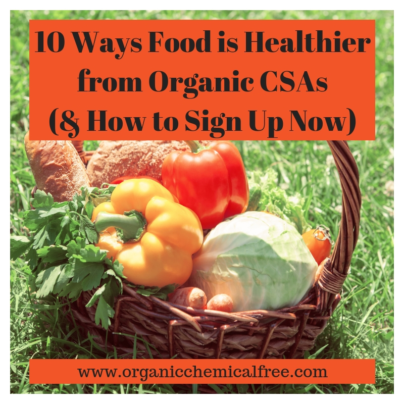 10 Ways Food is Healthy at Organic CSA | Organic and Chemical-Free Life